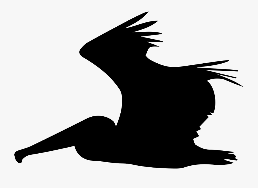 Pelican Computer Icons Bird Clip Art - Geisha Clipart Silhouette, Transparent Clipart