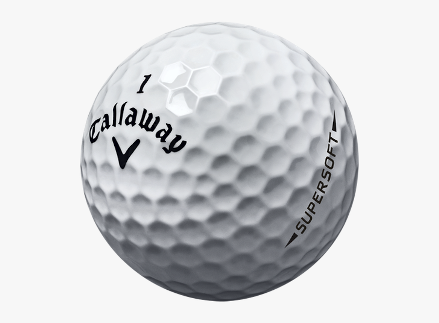 Golf Ball Png Transparent - 2017 Callaway Supersoft Golf Balls, Transparent Clipart