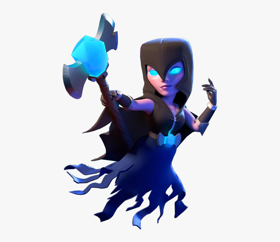 Blue Golem Electric Clash Of Wallpaper Computer - Night Witch Clash Royale, Transparent Clipart