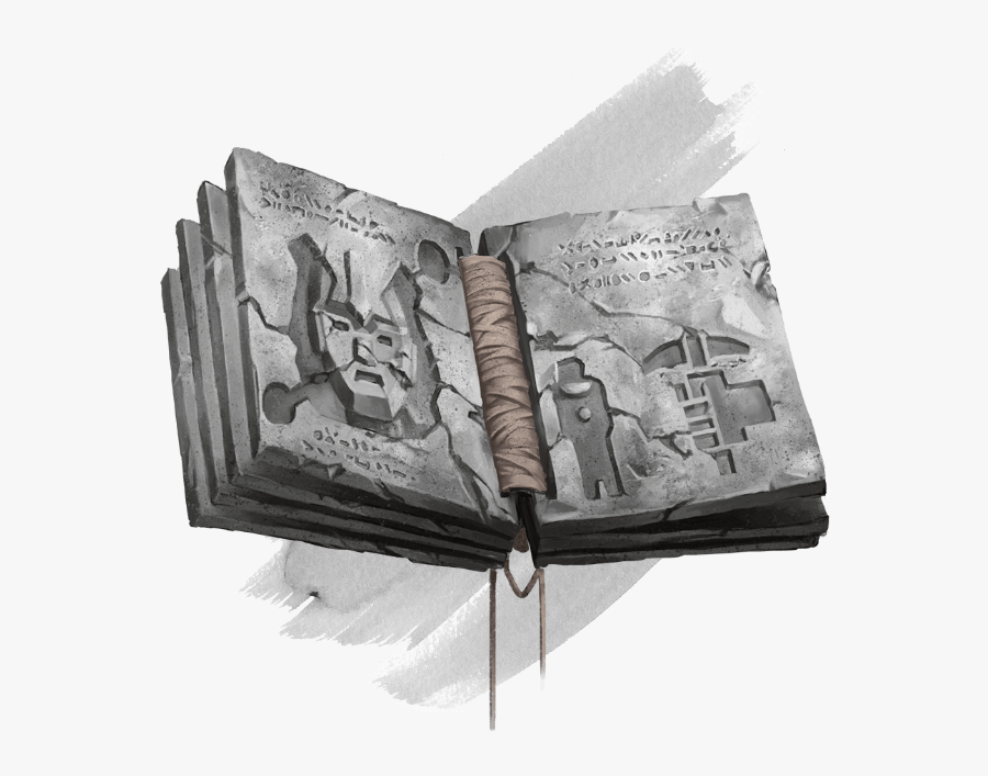 Transparent Fantasy Book Clipart - D&d Magic Items Book, Transparent Clipart