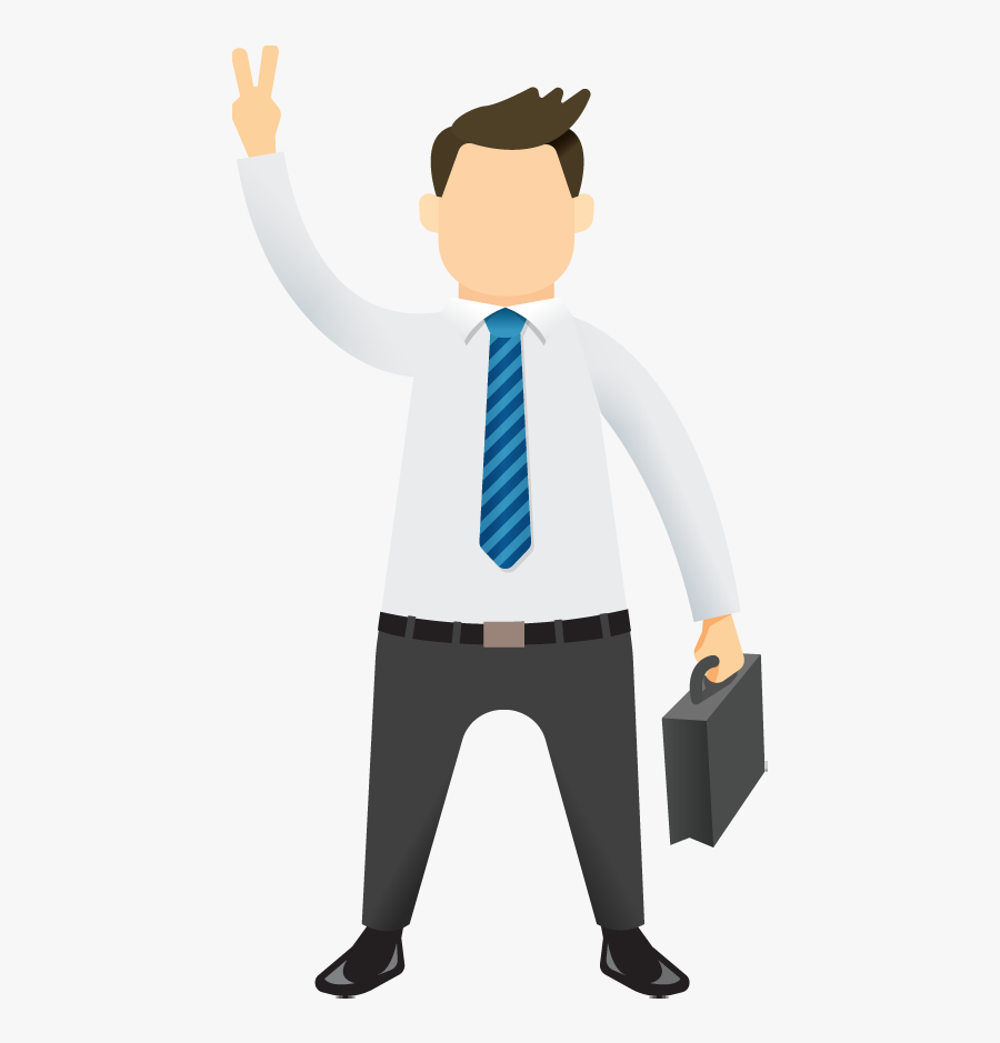 Business Portfolio Categories Designshop - Animated Man Waving Png , Free T...