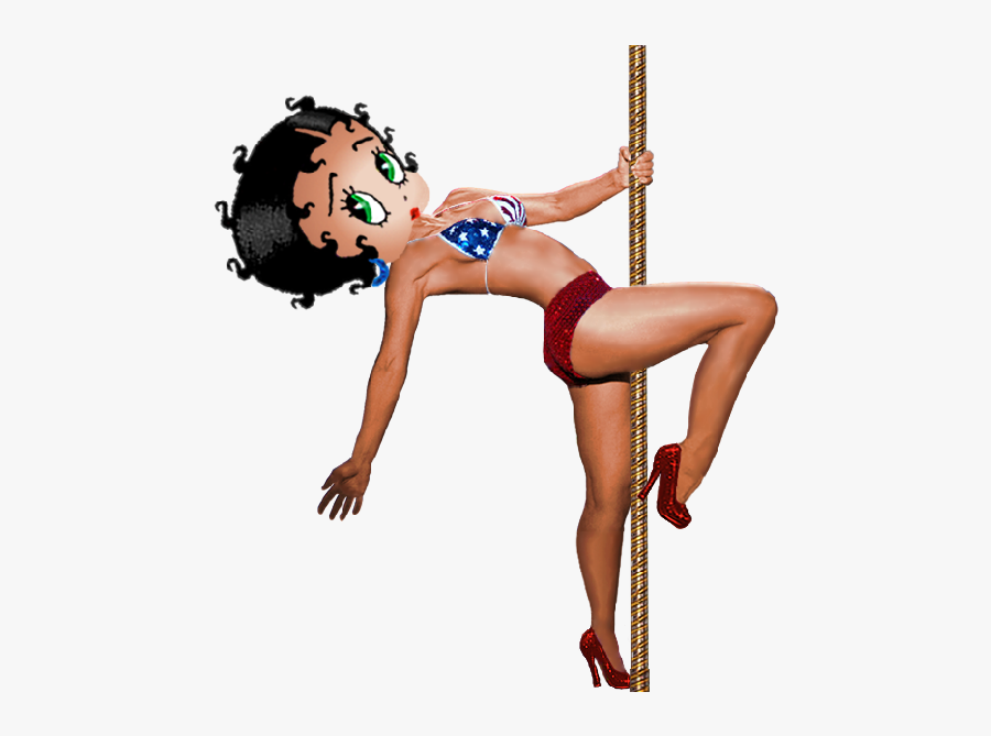 Betty Boop Stripper Edit, Transparent Clipart