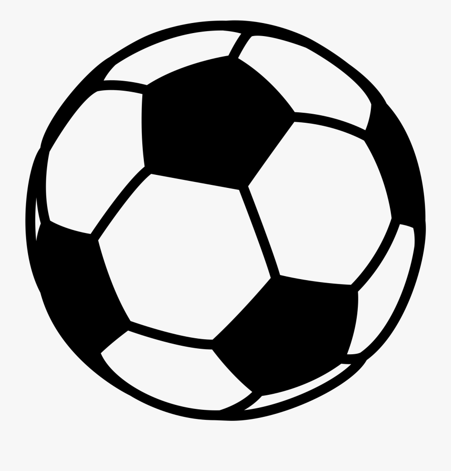 Black And White Shop - Black And White Soccer Ball Clipart, Transparent Clipart