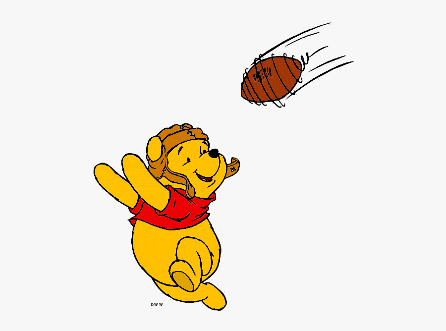 Disney Football Clip Art Galore More Sports - Winnie The Pooh Sports, Transparent Clipart
