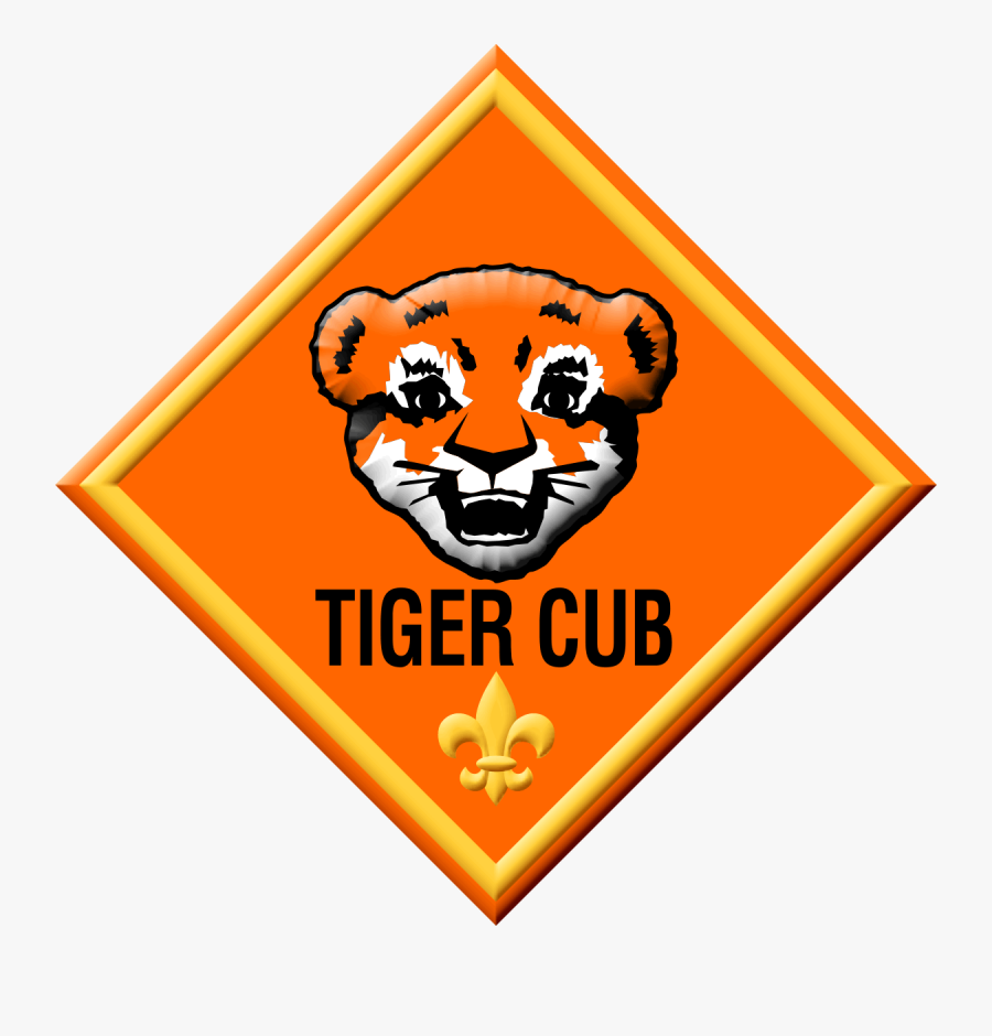 Tiger Badge - Cub Scouts Tiger Cub, Transparent Clipart
