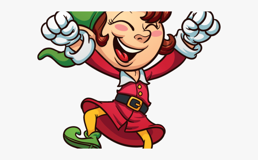 Crazy Clipart Elf - Cartoon Elf, Transparent Clipart