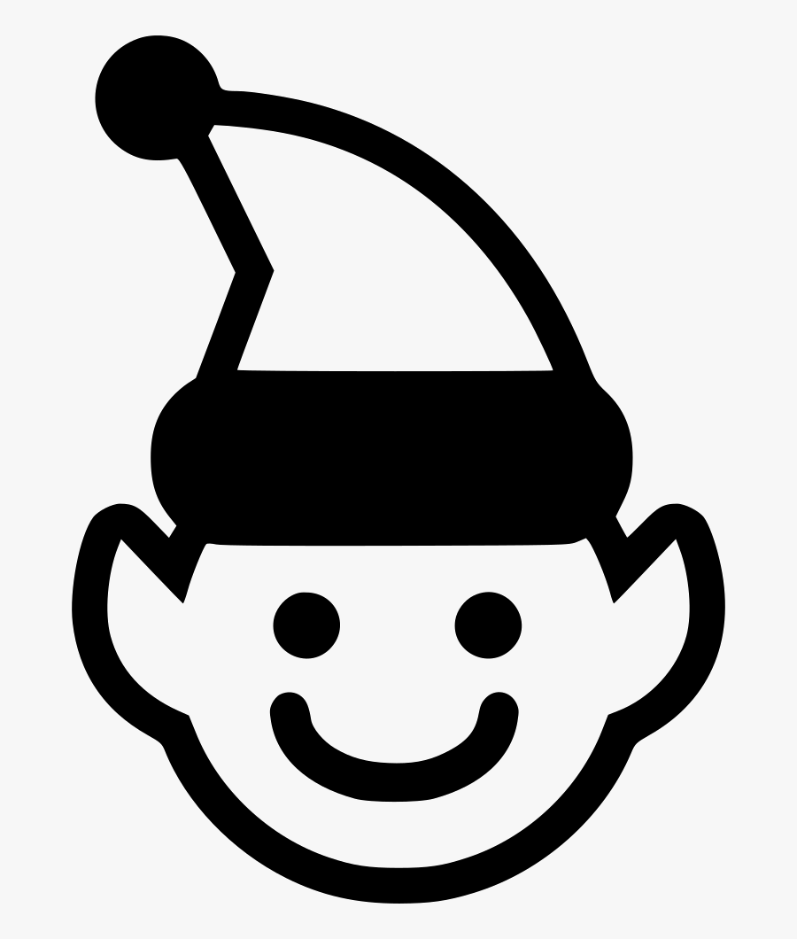 Santa Elf Comments - Elf Icon, Transparent Clipart