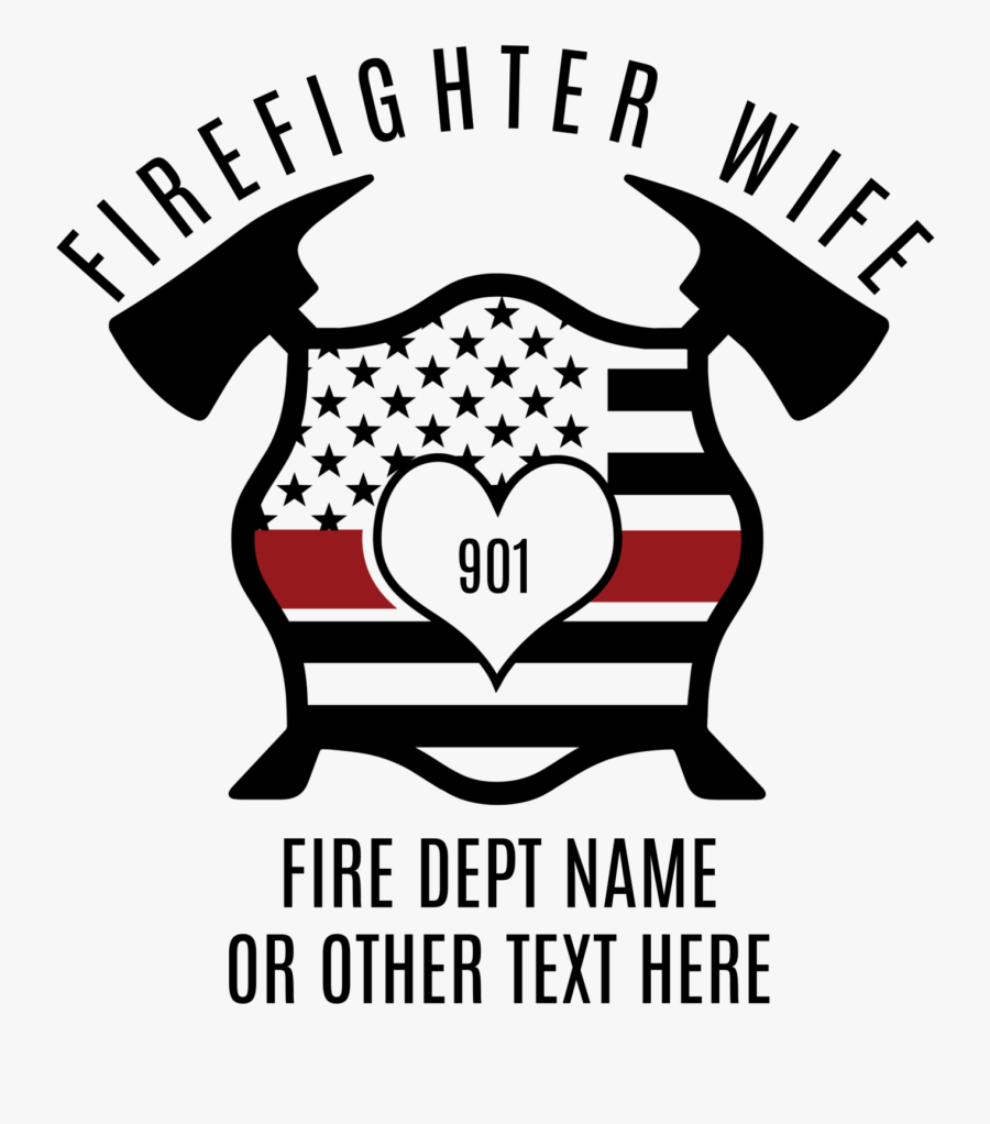 Custom Made Fire Department T Shirts, Transparent Clipart