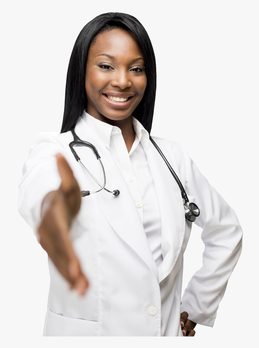 Download Personal Care Services - African Female Doctor Png, Transparent Clipart