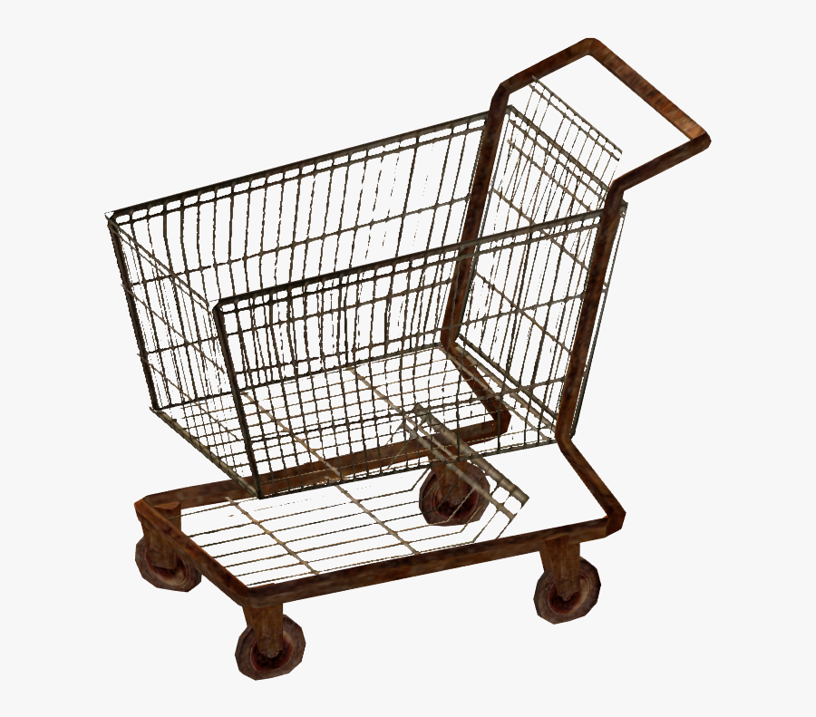 Fo3 Shopping Cart - Fallout Shopping Cart, Transparent Clipart