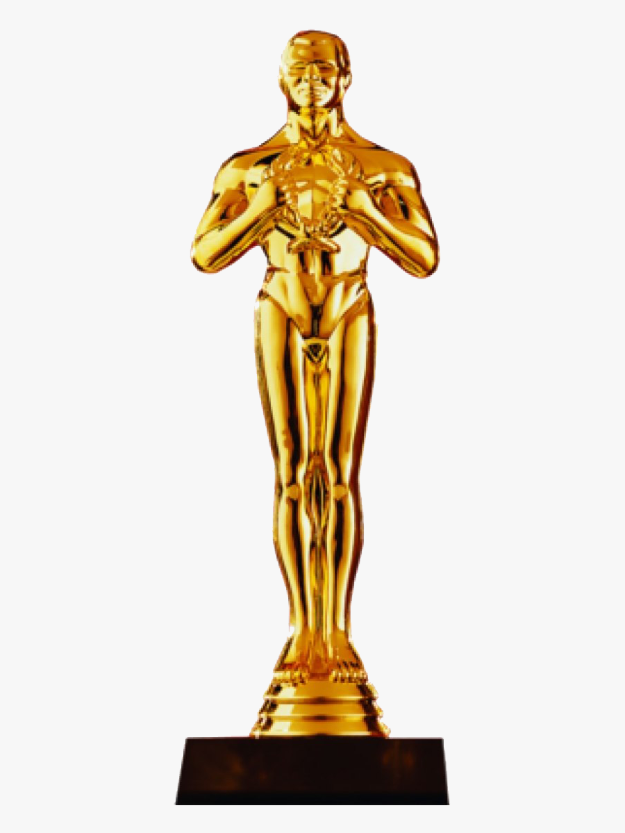 Academy Awards Png File - Gold Oscar Award Png, Transparent Clipart