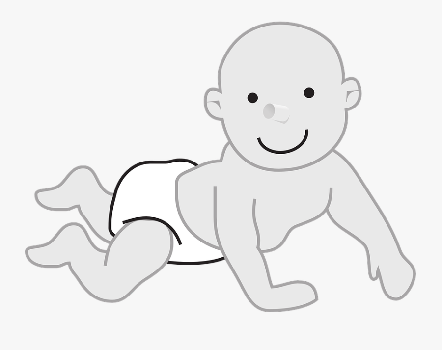 Gambar Sketsa Bayi Lucu, Transparent Clipart