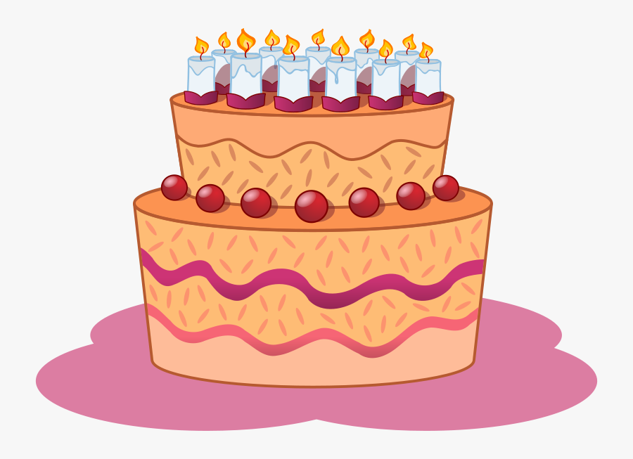Gateau - Birthday Cake, Transparent Clipart