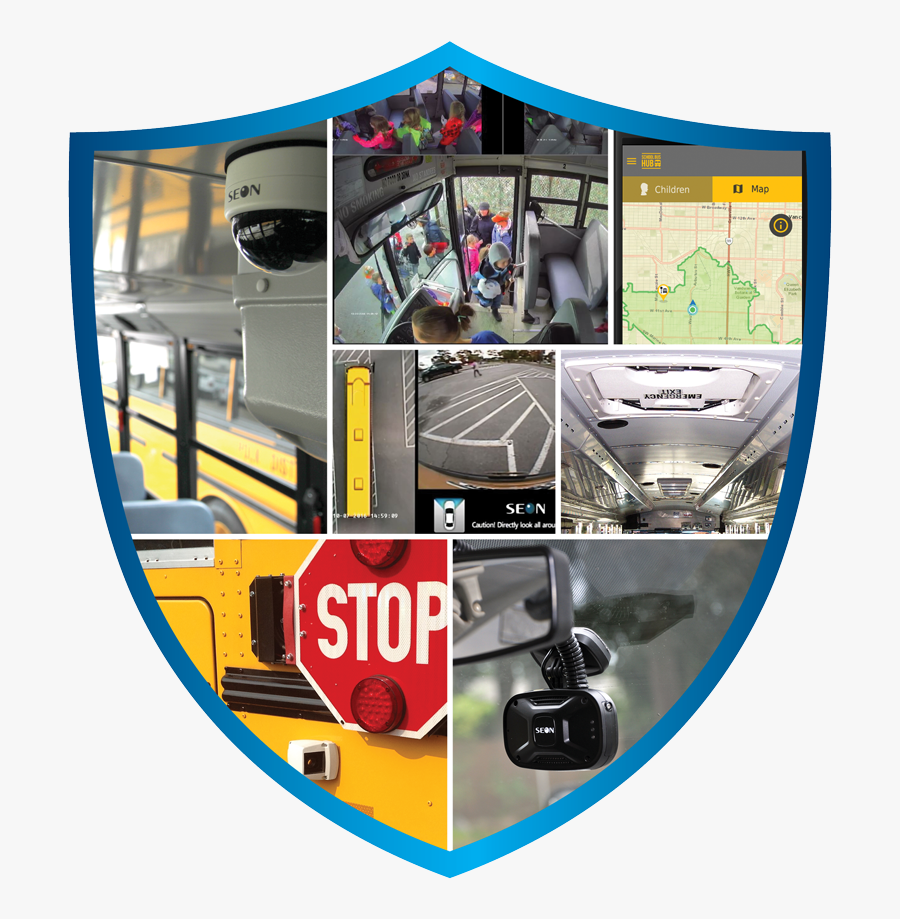 Transparent School Bus Png - School Bus Camera Systems, Transparent Clipart