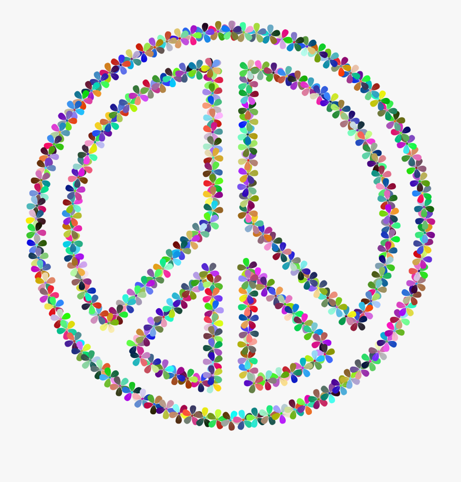 Transparent Peace Sign Clipart - Peace Sign Transparent Background, Transparent Clipart