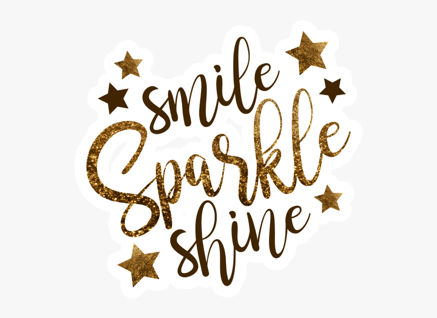 Transparent Glow Sticks Png - Smile Sparkle Shine, Transparent Clipart