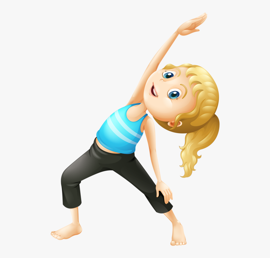 Exercise Girl Clipart, Transparent Clipart