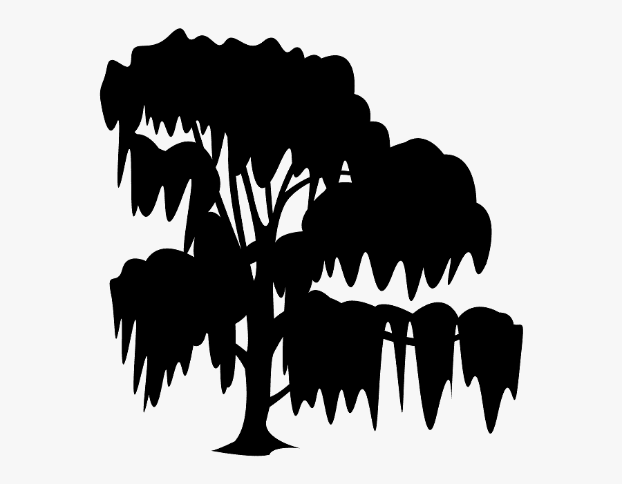 Weeping Willow Vector Free , Free Transparent Clipart - ClipartKey