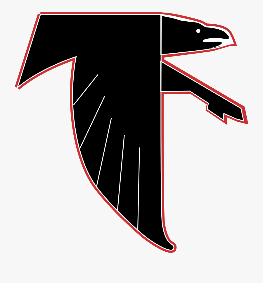 Transparent Atlanta Falcons Png - Atlanta Falcons Throwback Logo, Transparent Clipart