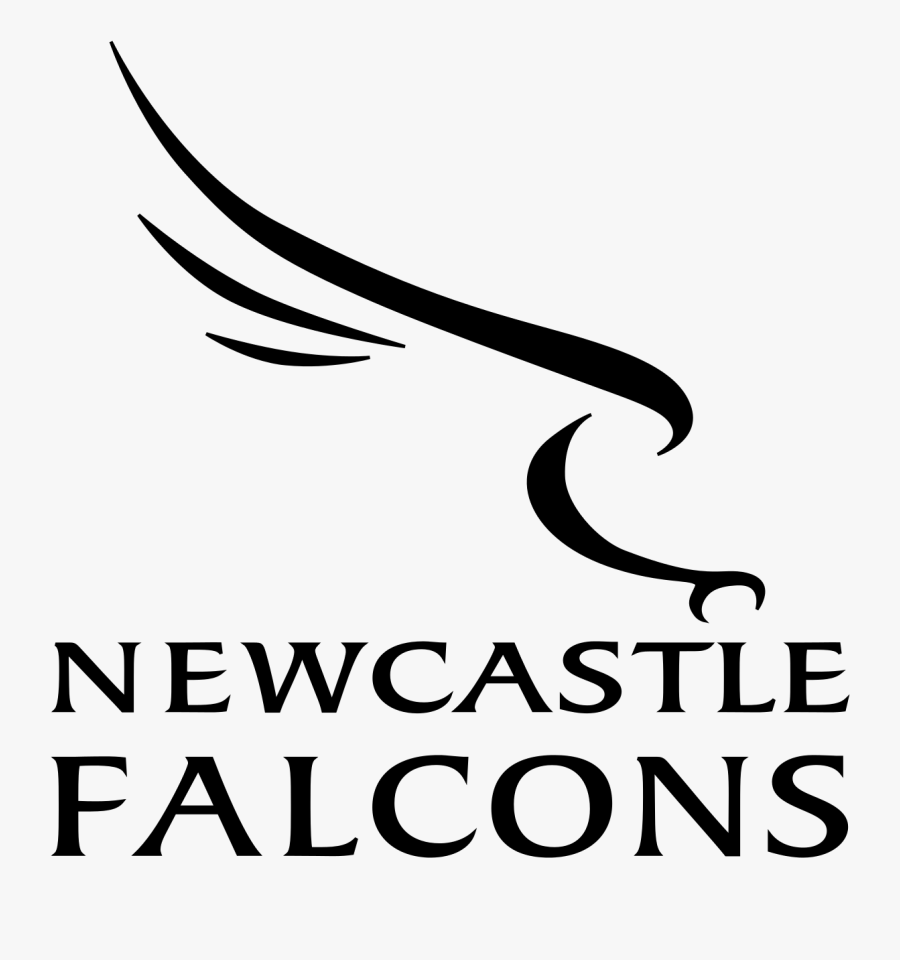 Newcastle Falcons Rugby Logo Clip Arts - Newcastle Falcons Logo, Transparent Clipart
