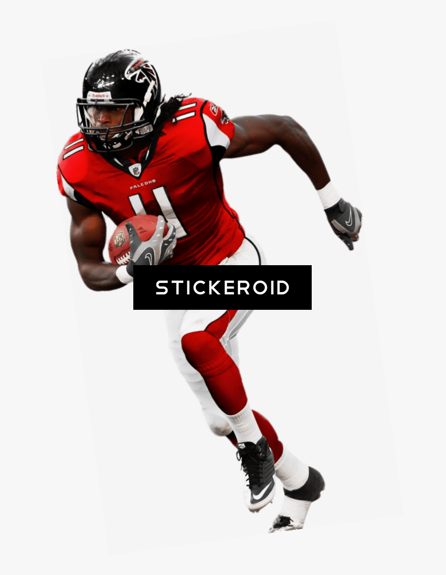 Julio Jones Atlanta Falcons Clipart , Png Download - Julio Jones In Falcons Uniform, Transparent Clipart