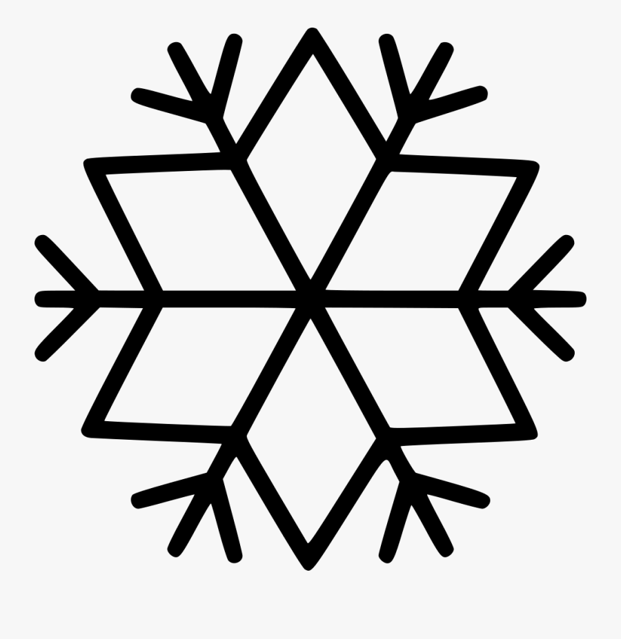 Snow Snowfall Snow Rain - Snowflake Vector Png, Transparent Clipart