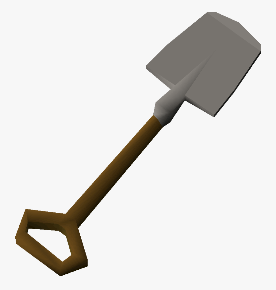 Old School Runescape Wiki - Osrs Gilded Spade, Transparent Clipart