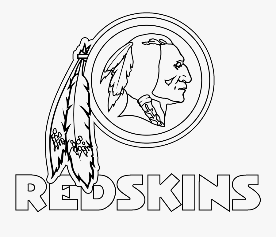Black And White Washington Redskins Redskins Coloring , Free