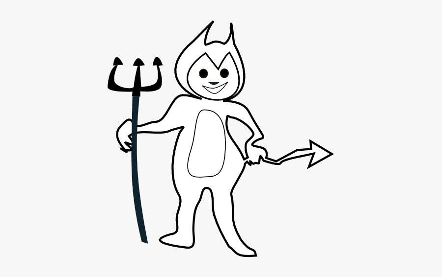 Collection Of High - Devil Clipart Black And White, Transparent Clipart