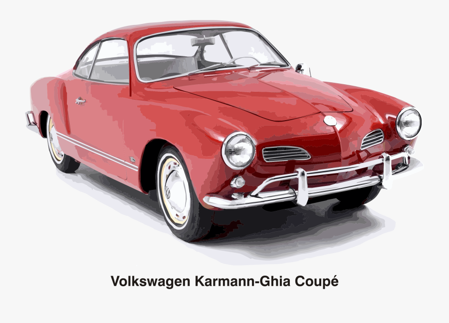 Volkswagen Karmann-ghia Coupe Clip Arts - Vw Karmann Ghia Type14, Transparent Clipart