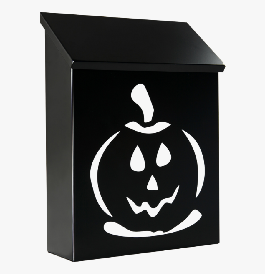 Pumpkin Mailbox With Custom Color Options - Jack-o'-lantern, Transparent Clipart