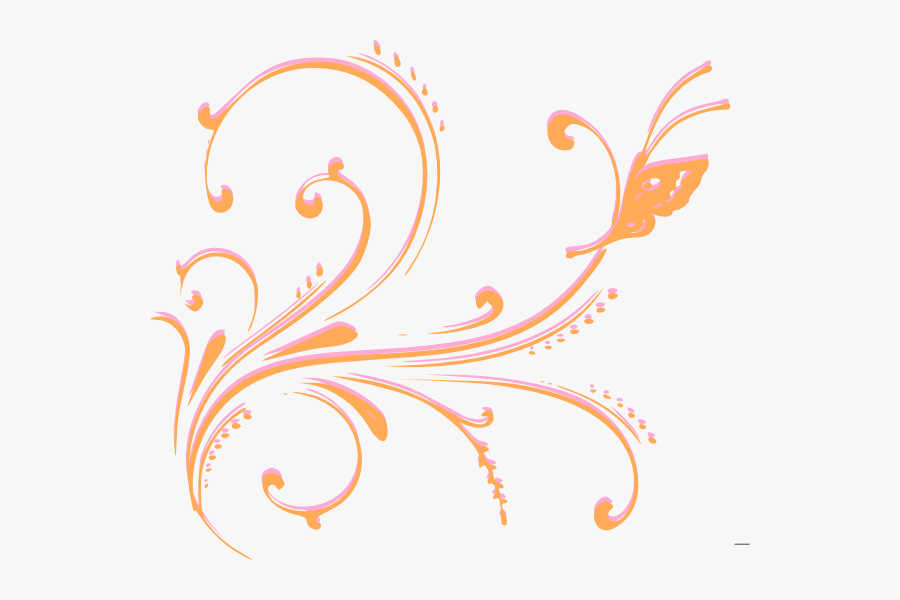 White Floral Designs Png, Transparent Clipart