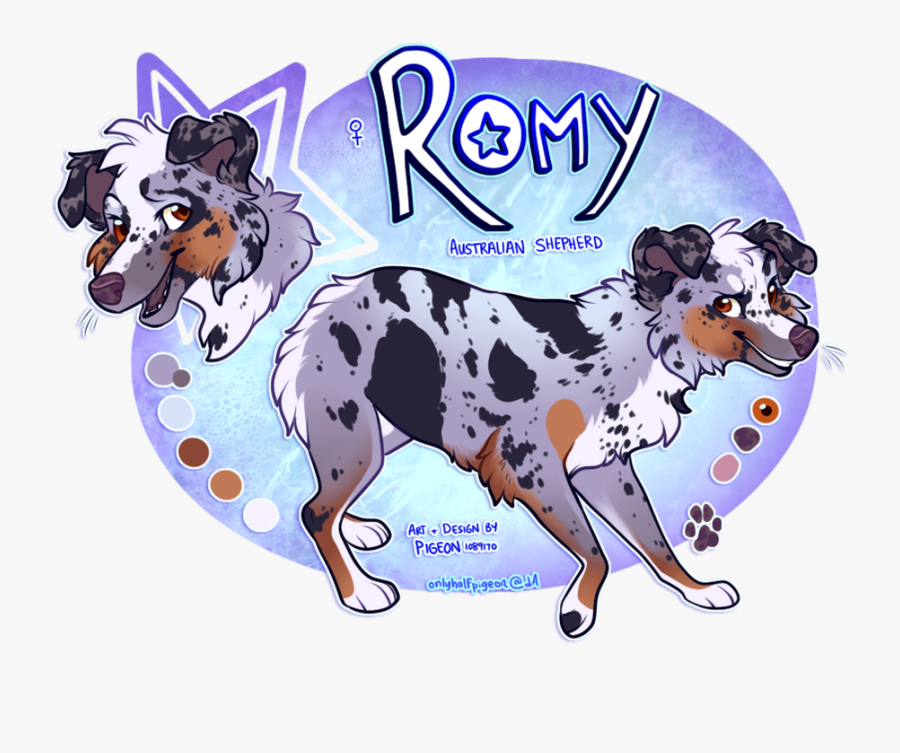 Picture - Australian Shepherd, Transparent Clipart