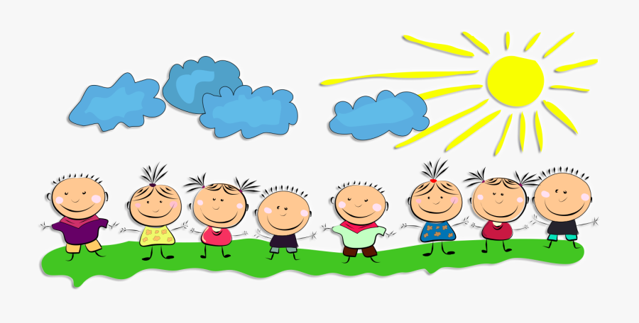 Happy Kids, Transparent Clipart