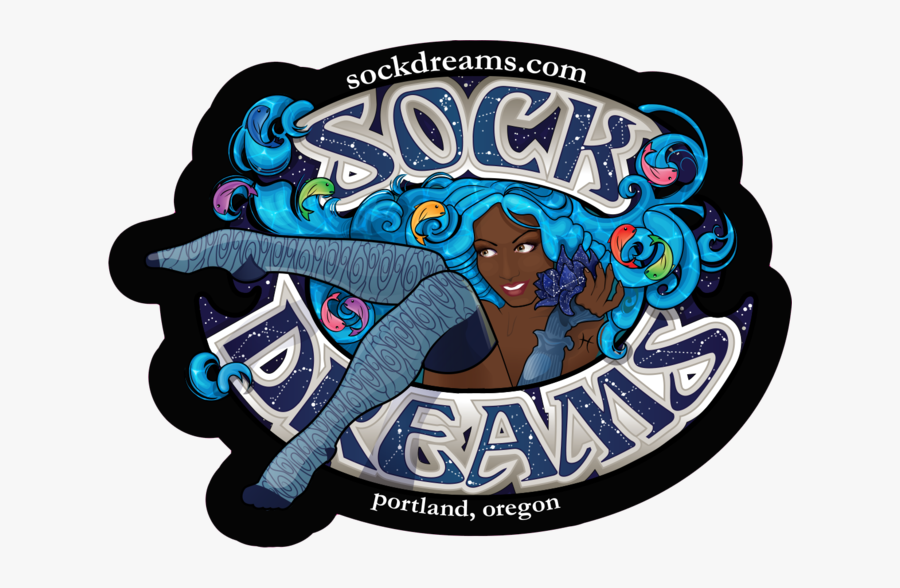 Sock Dreams Sticker, Transparent Clipart