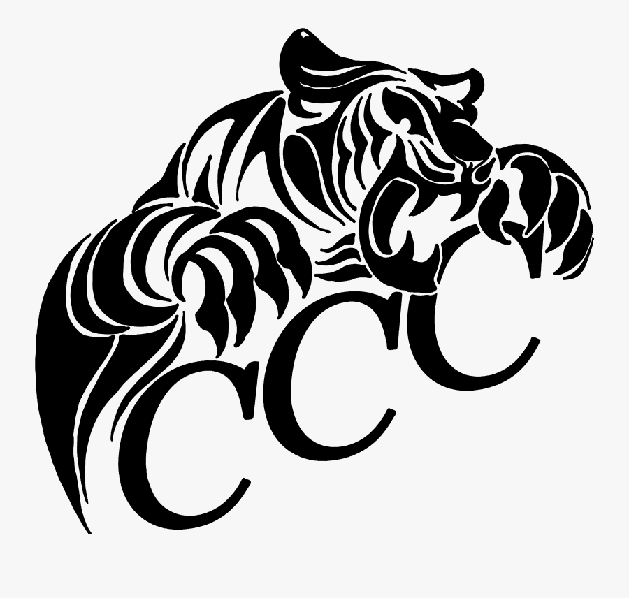 Athletic Logo Vector-black - Coahoma Community College Logo, Transparent Clipart