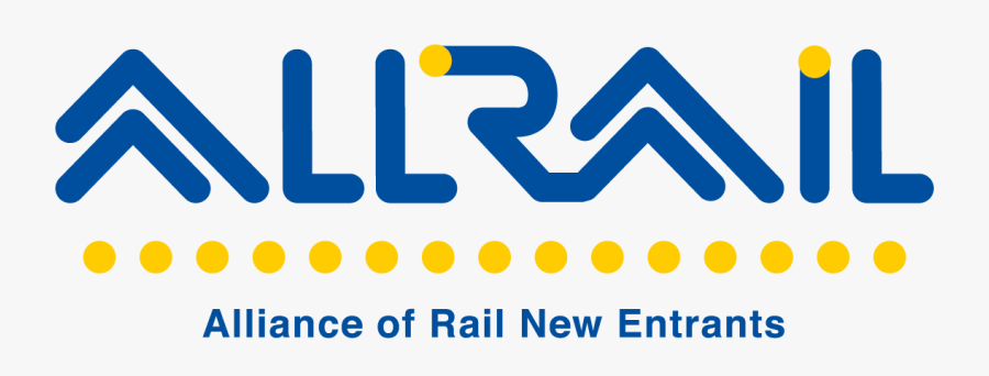 Allrail Logo - European Rail Freight Association, Transparent Clipart