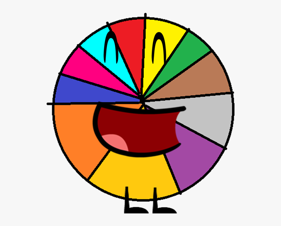 Wheel Of Fortune - Wheel Bfdi, Transparent Clipart