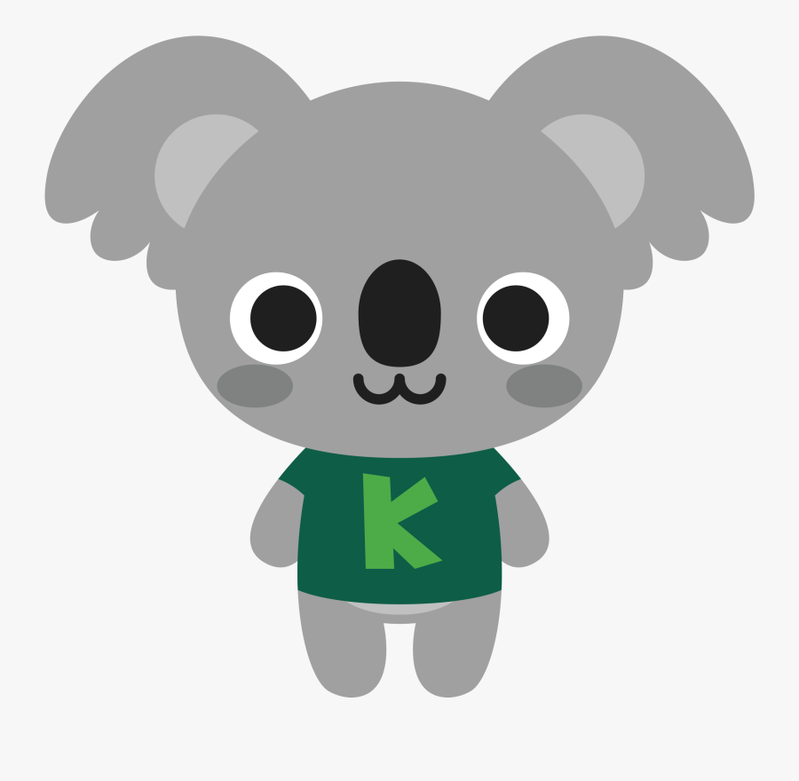 Koala Face Cartoon, Transparent Clipart