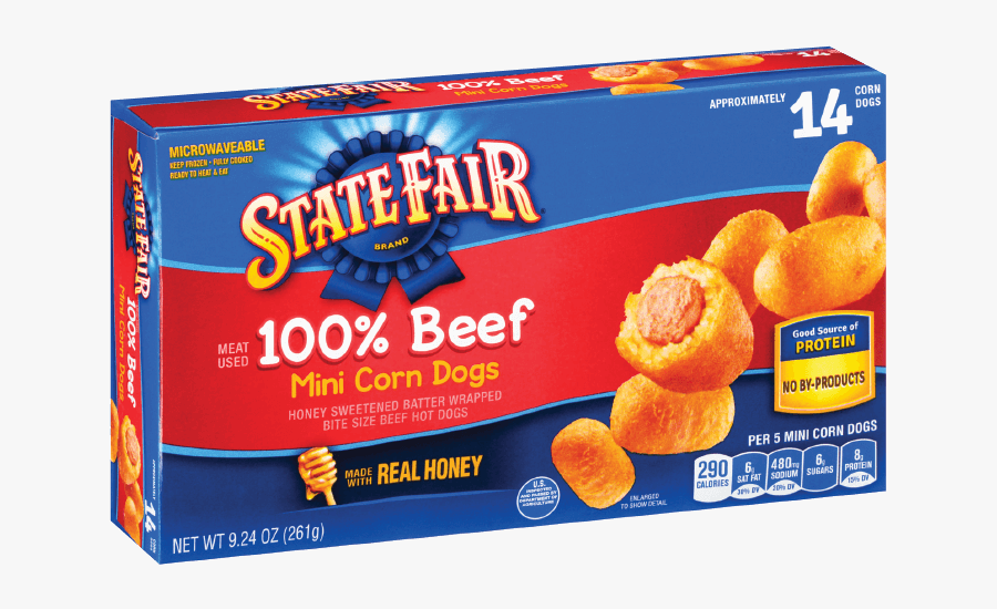 Mini Corn Dogs Png - State Fair Meat Corn Dog, Transparent Clipart