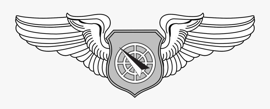 Badge, Usaf, Insignia, Military, Symbol, Us, Usa, Corps - Air Force Air Battle Manager Badge, Transparent Clipart