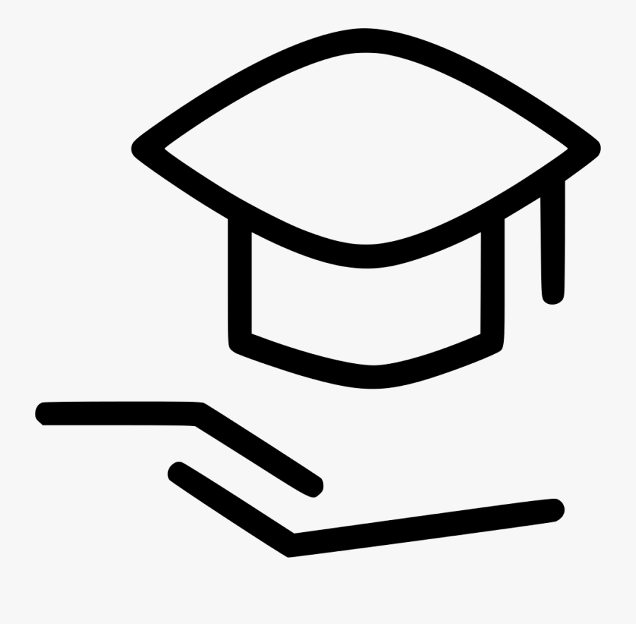 Receive Get Degree Graduate Graduation College - Icon Scholarship, Transparent Clipart