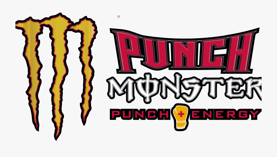 Punch Monster - Logo Monster Energy Vector, Transparent Clipart