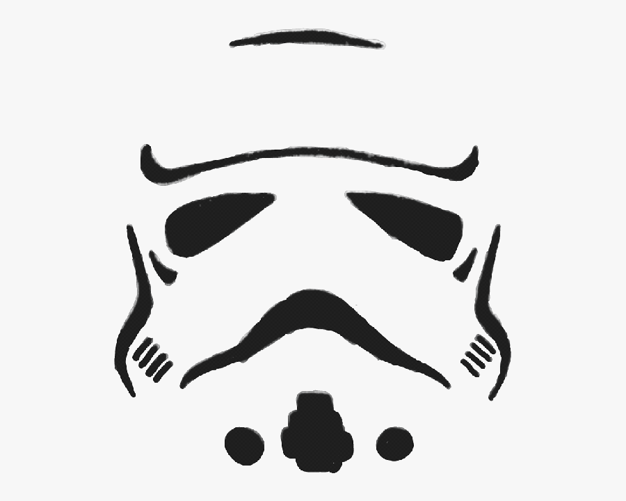 #starwars #stormtrooper - Tatuagem Simples Star Wars, Transparent Clipart