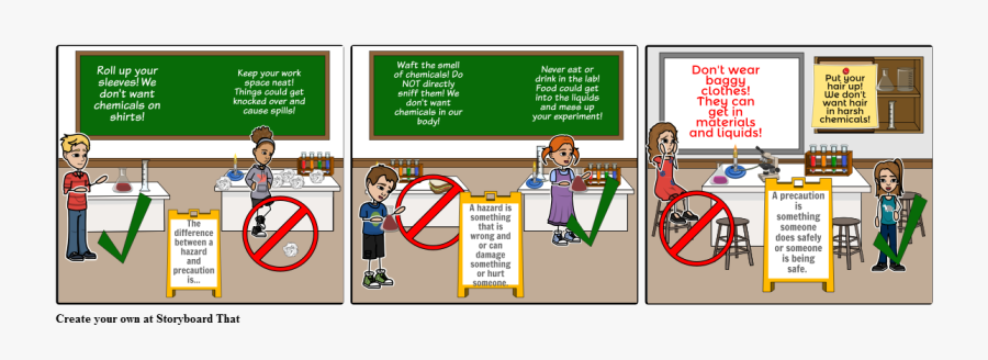 Safe Clipart Laboratory Safety - Cartoon, Transparent Clipart