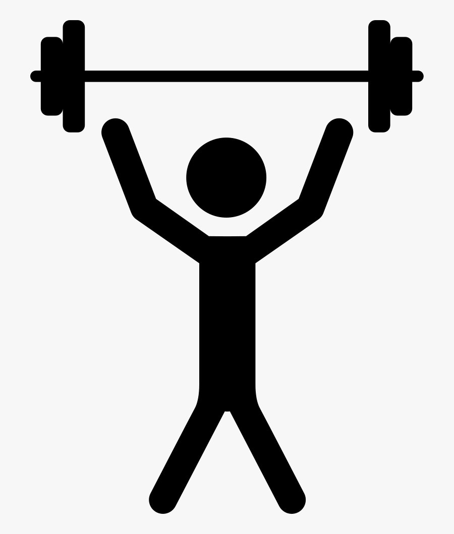Weights Svg Curved Barbell - Apetito Y Tolerancia Al Riesgo, Transparent Clipart