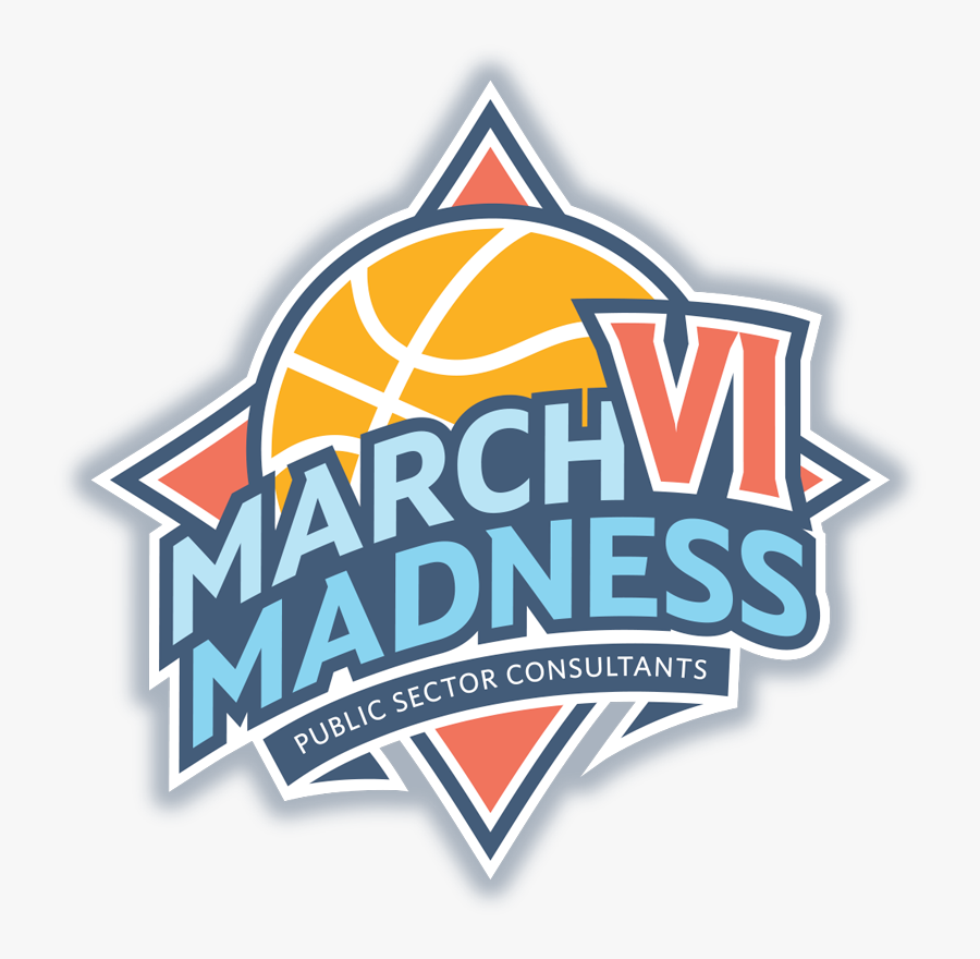 Psc March Madness 6 Logo - Emblem, Transparent Clipart