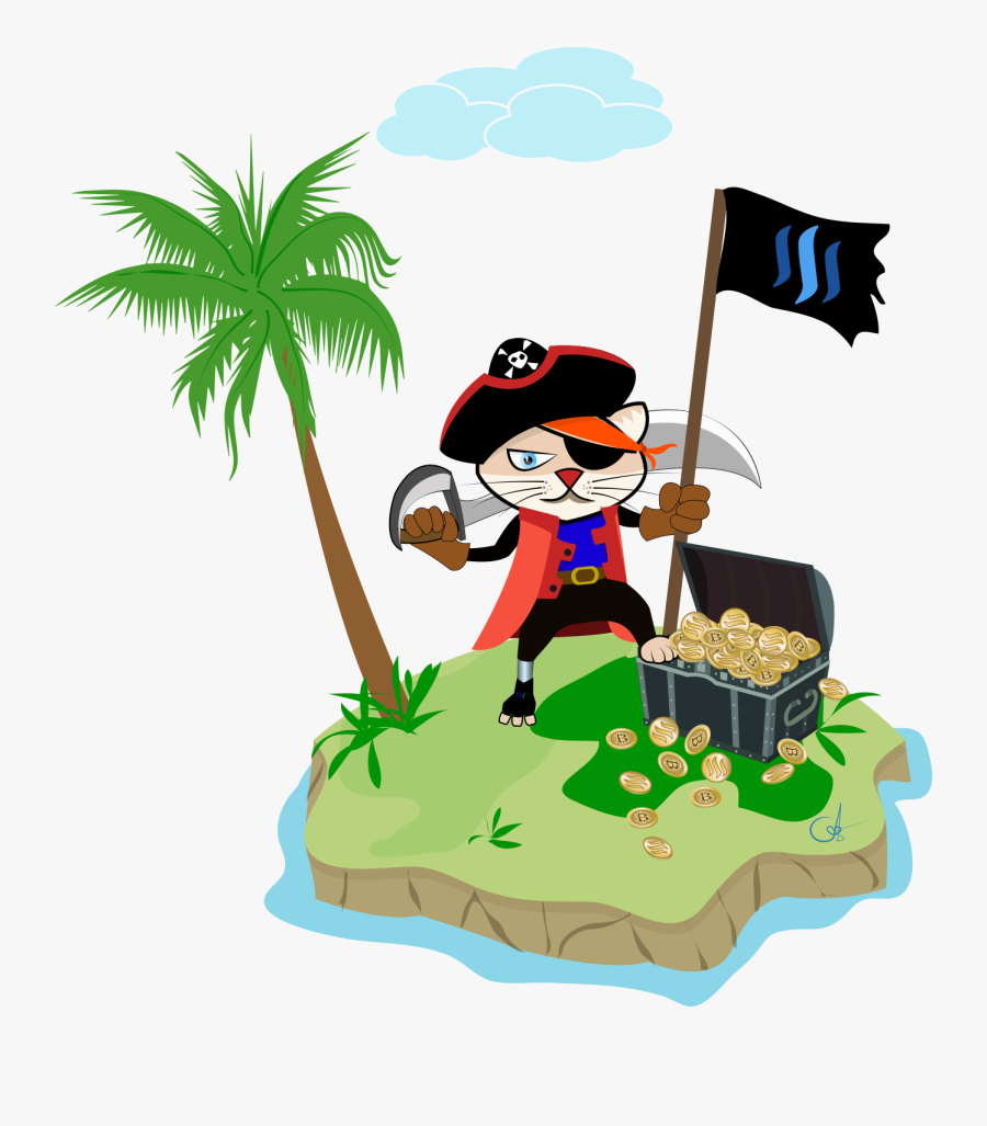 Pirate Kitty - Sanam, Transparent Clipart