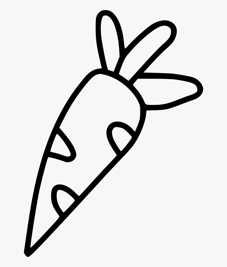 Radish - Transparent Vegetables Doodle Png, Transparent Clipart