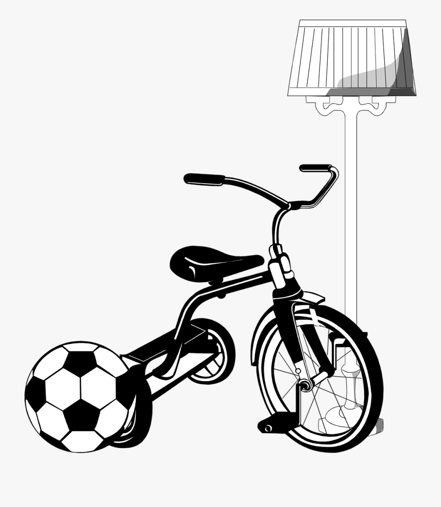 Cycling Clipart Tricycle - Clip Art Tricycle Transparent, Transparent Clipart